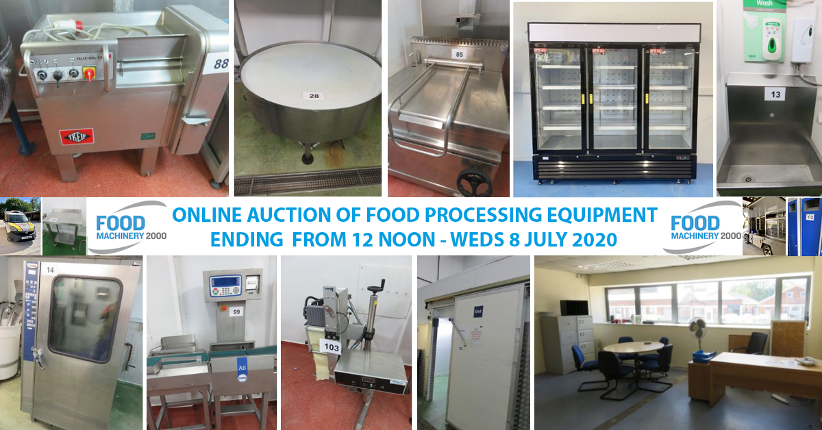 food processing equipment auction